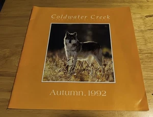Coldwater Creek Autumn Catalog Northcountry 1992 Fashion Vintage Clothing - Imagen 1 de 6