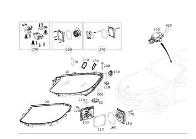 Capó protector original Mercedes-Benz 000-826-81-24 Foto 1 de 2