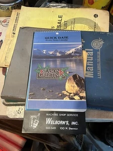 Vintage HUTCHINSON KS welborn’s Inc Calendar  - Picture 1 of 4