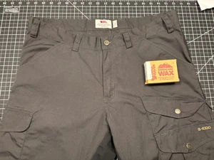 Fjallraven Vidda Pro Trouser Men's Dark Grey US36/EU52 with Greenland Wax - Picture 1 of 5