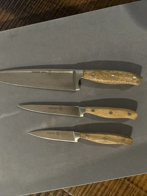 Schmidt Bros 3 Piece Chef Knife Set - Image 1 of 4