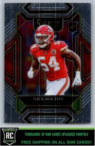 2021 Panini Select Nick Bolton #291 Rookie Kansas City Chiefs - Picture 1 of 2