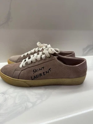 Zapatillas bajas clásicas de gamuza Saint Laurent talla 38,5 YSL Italia 498225 Foto 1 de 4