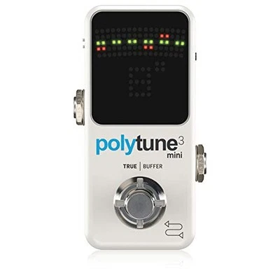 TC Electronic POLYTUNE 3 MINI Tiny Polyphonic Tuner with Multiple Tuning Modes - Image 1 of 4
