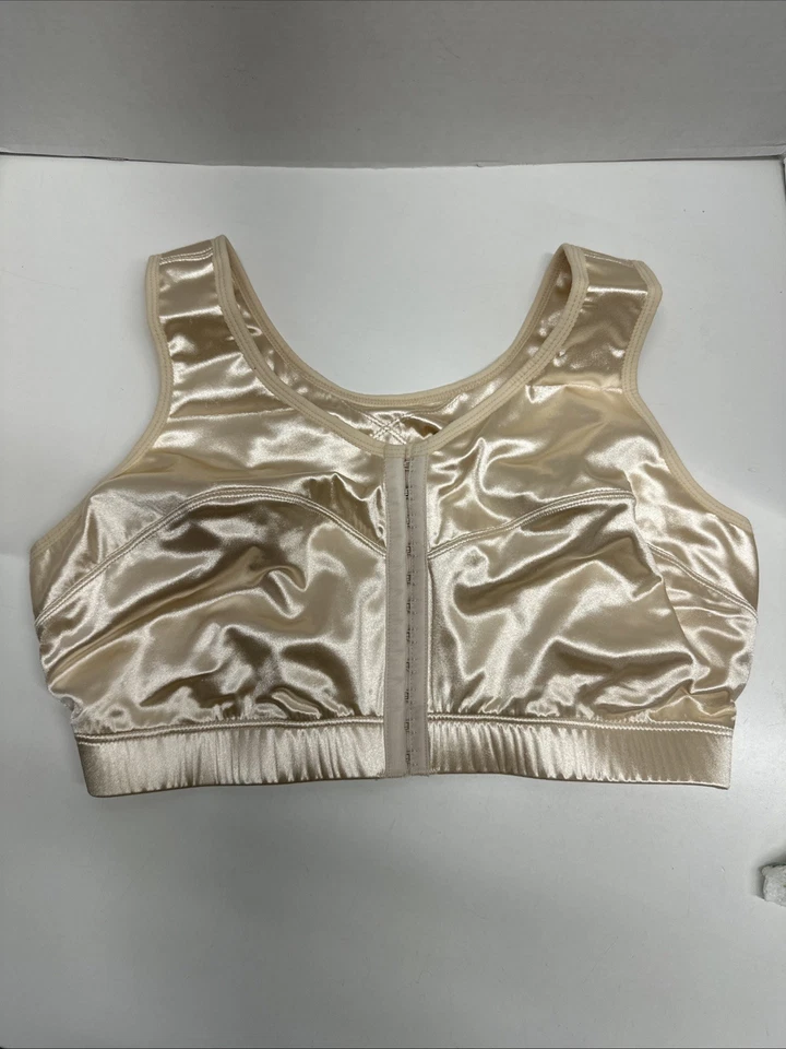 ENELL NL100 Womens High-Impact Front Hook Wirefree Sports/running Bra Size 0