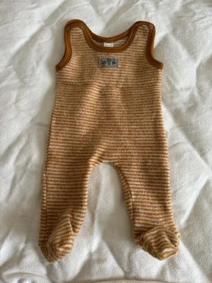 Lilano Strampler mit Fuß, 100% Wolle (Wollfleece) Gr. 56 Jungen Mädchen - Bild 1 von 4