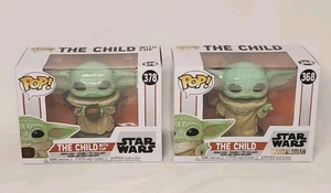 Star Wars GROGU Mandalorian FUNKO Pop lotto di 2 figurine NUOVE - Foto 1 di 7