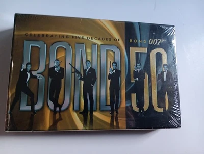 Bond 50: Celebrating Five Decades of Bond 007 DVD, 2012, 23-Disc Set BRAND NEW - Image 1 of 3