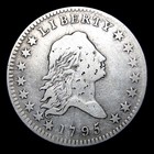 1795 2 LEAVES FLOWING HAIR HALF DOLLAR SILVER NICE DETAILS COIN 425U 1795 2 LEAVES FLOWING HAIR HALF DOLLAR SILVER NICE DETAILS COIN 425U