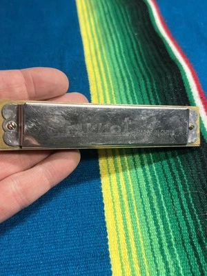 Vintage Used Parrot Harmonica Instrument Music - Image 1 of 4