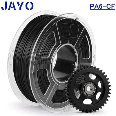 Filamento para impresora 3D JAYO 1KG PA6-CF nailon fibra de carbono 1,75 mm resistente al calor Foto 1 de 4