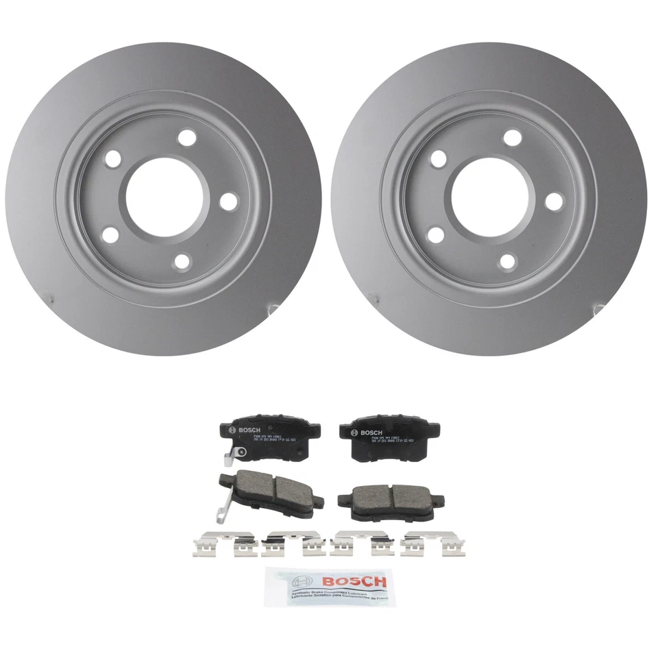 Kit de pastillas de freno de disco de cerámica rotores Quietcast traseros Bosch para Dodge Journey 2011 Foto 1 de 1