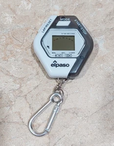 Temporizador deportivo Elpaso LAP tiempo restablecimiento arranque parada 1/100 segundo alimentado por batería LR44 - Imagen 1 de 2