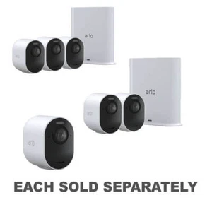 Arlo Ultra Spotlight 4K Camera Integrated Spotlight Ultra Wide Viewing Angle - Picture 1 of 6