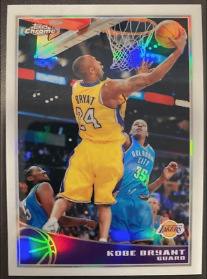 KOBE BRYANT 2009 TOPPS CHROME REFRACTOR 190/500 - Photo 1/2