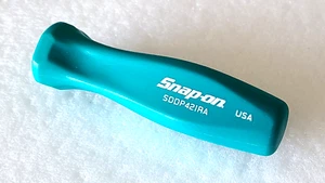 SNAP-ON TOOLS 4.5" TEAL REPLACEMENT HARD PLASTIC HANDLE SDDP42IRA Phillips Flat - Picture 1 of 8
