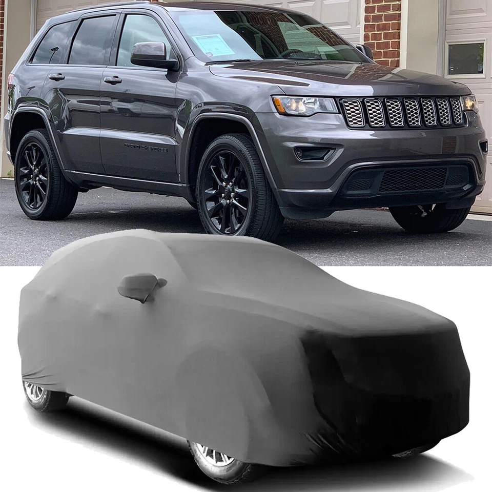 Cubierta elástica satinada para automóvil resistente al polvo interior a arañazos para Jeep Grand Cherokee Foto 1 de 4