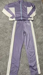 New women’s 2pc spirit jersey purple NY tracksuit size small MSRP $225 - Picture 1 of 12