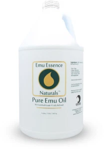 Emu Essence Naturals 128oz EMU OIL 100% Pure Natural AEA Certified Fully Refined - Picture 1 of 1