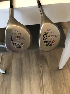 Set of 2 Taylor Made Burner #1 10.5 Loft 43.5”, #3 15 Loft 43” One Head Cover - Picture 1 of 18