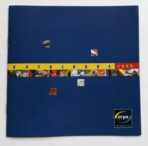 CATALOGUE JEUX VIDEO CRYO - 1999 - LUNE NOIRE ATLANTIS RING AZTEC - PC / MAC - Imagen 1 de 3