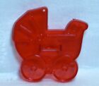 Vintage Design HRM Red Cookie Cutter - Baby Stroller Carriage Buggy Baby Shower