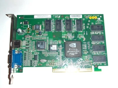 nVIDIA Gforce 2MX 32MB VGA AGP Video  - Image 1 of 3