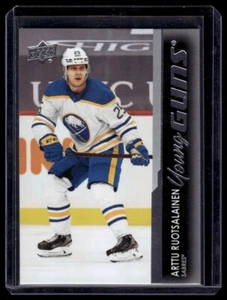 2021-22 Upper Deck Series 1 Young Guns Arttu Ruotsalainen Rookie #221 Buffalo - Picture 1 of 2