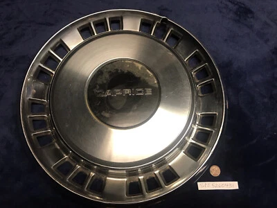 ПОДЛИННЫЙ OEM 1987 1988 1989 1990 Chevrolet Caprice 15 дюймов колпак колеса см. детали - Изображение 1 из 4