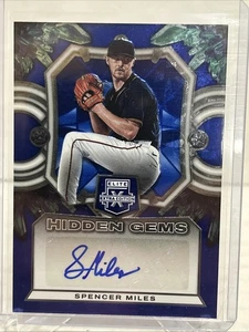 2023 Elite Extra Edition Hidden Gems Auto #HG-SML Spencer Miles Giants Rookie RC - Picture 1 of 2