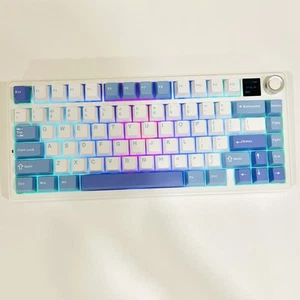 Epomaker F75 MAX Wireless RGB Gaming Keyboard – Hot Swap, Gateron Yellow - Picture 1 of 14