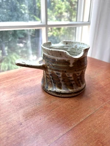 Jim Fineman Studio Art Pottery Handled Pitcher Signed Outer Banks NC Vintage - Picture 1 of 10