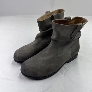 Stivali bassi Birkenstock Sarnia scamosciati cerati stivaletti zip donna taglia 40L (US 9) - Foto 1 di 11