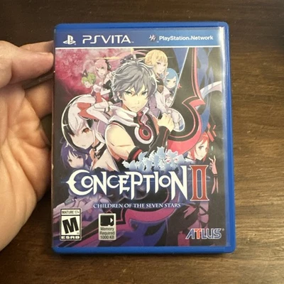 Conception II: Children of the Seven Stars (PlayStation Vita) Complete Authentic - Image 1 of 4