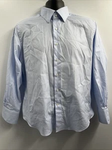 Suitsupply Herren Himmelblau Extra Slim Ägyptische Baumwolle Spread Knopfleiste Hemd - Bild 1 von 14