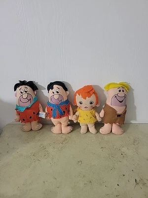 Picapiedra Fred Pebbles Barney Rag Muñeca Knickerbocker Hanna Barbera 72 Foto 1 de 4