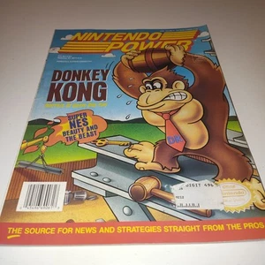 Vintage Nintendo Power Magazine Vol. 61 June 1994 Donkey Kong + Poster & Cards - Picture 1 of 5