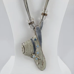 Colgante  Vintage SOMBRERO Chic Mujer Elegante RETRO - Bild 1 von 3