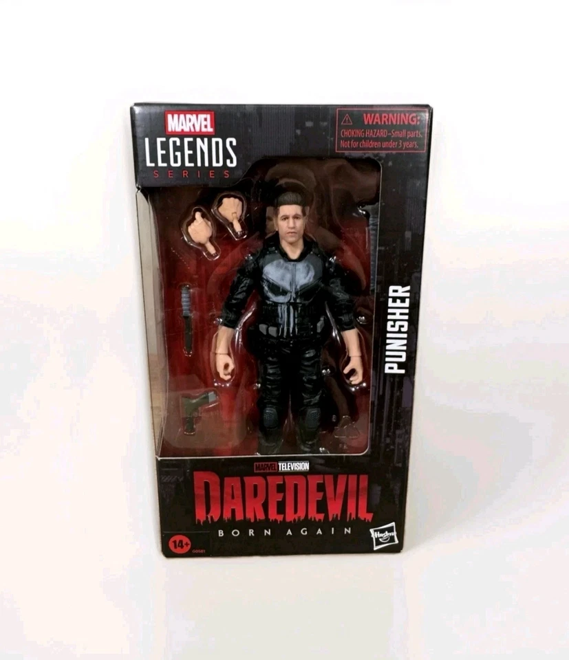 LOWPRICE Marvel Legends Daredevil Born Again PUNISHER 6” Figure 2025 IN HAND