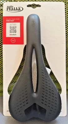 Sillín Selle Italia X1 XC Flow Racing negro 135x280 mm 7 mm S2 recorte de flujo central Foto 1 de 4