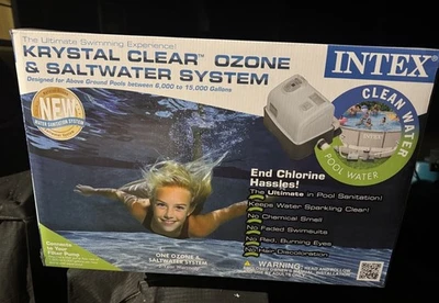 Nuevo Sistema Sellado Intex Krystal Clear Ozono y Agua Salada 28665EG Saneamiento 👍 Foto 1 de 4
