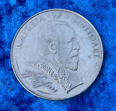 Medaille 5 1/2 EURO NAPOSTA 97 Stuttgart Heinrich von Stephan - Bild 1 von 2