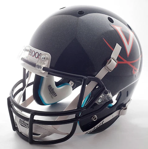 VIRGINIA CAVALIERS Schutt AiR XP Authentic GAMEDAY Football Helmet UVA Cover