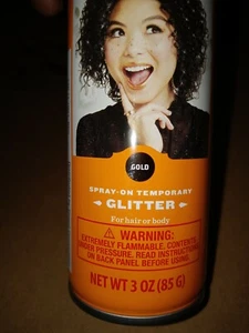 Temporary Spray On Hair And Body Glitter - Picture 1 of 5