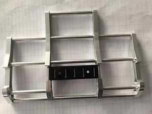 Aluminum Front Animal Bumper Guard for RC Tamiya 1:14 Tractor Truck Car Silver - Picture 1 of 6