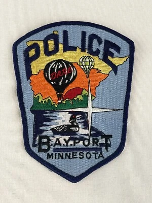 Bayport Minnesota Police Patch Bayport PD - Imagem 1 de 3