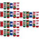  18 Pairs Christmas Socks Stockings Novelty Party Trouser Women