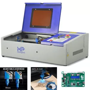 Monport Air Assist 40W Pro V2.0 taglierina incisore laser CO2 macchina per incisione - Foto 1 di 11