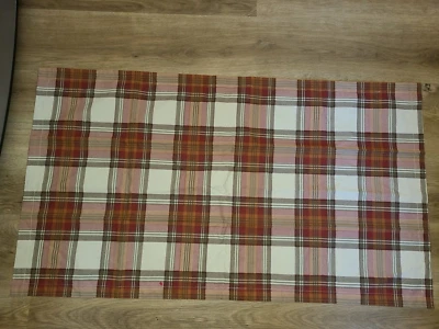 Eddie Bauer "Brick Red Brown Plaid" King Sham Foto 1 de 4