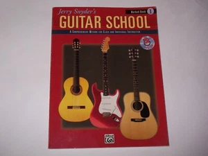 Guitar School Method Book 1: Jerry Snyder's Comprehensive Instructions, No CD - Picture 1 of 12